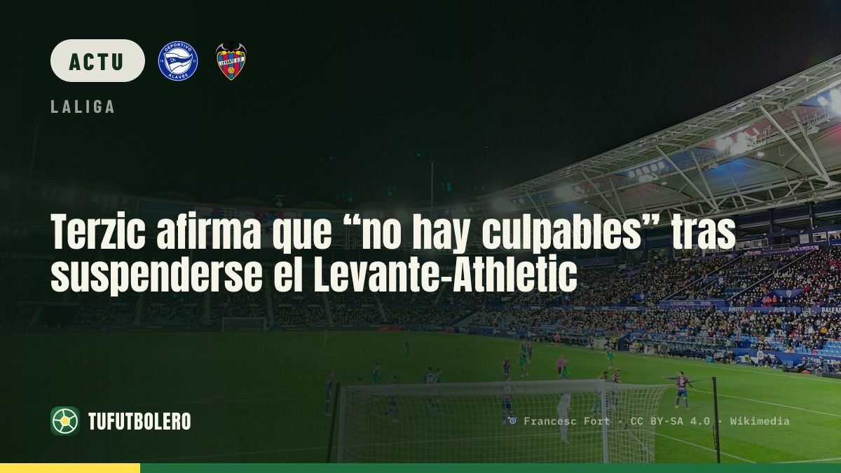 Terzic affirme “qu’il n’y a aucun coupable” après la suspension Levante-Athletic
