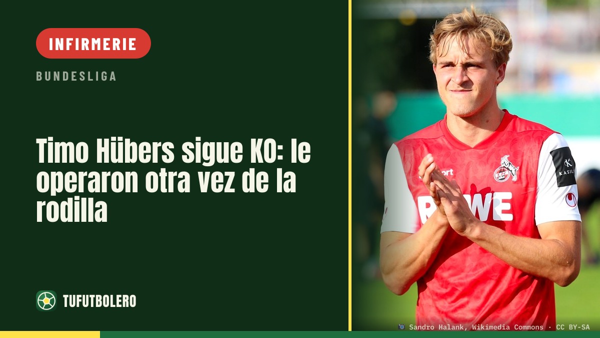 Timo Hübers encore à l’arrêt : opéré une deuxième fois