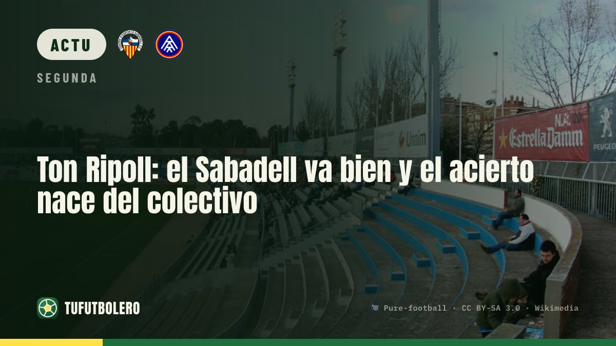 Ton Ripoll: le bon départ du Sabadell vient du collectif