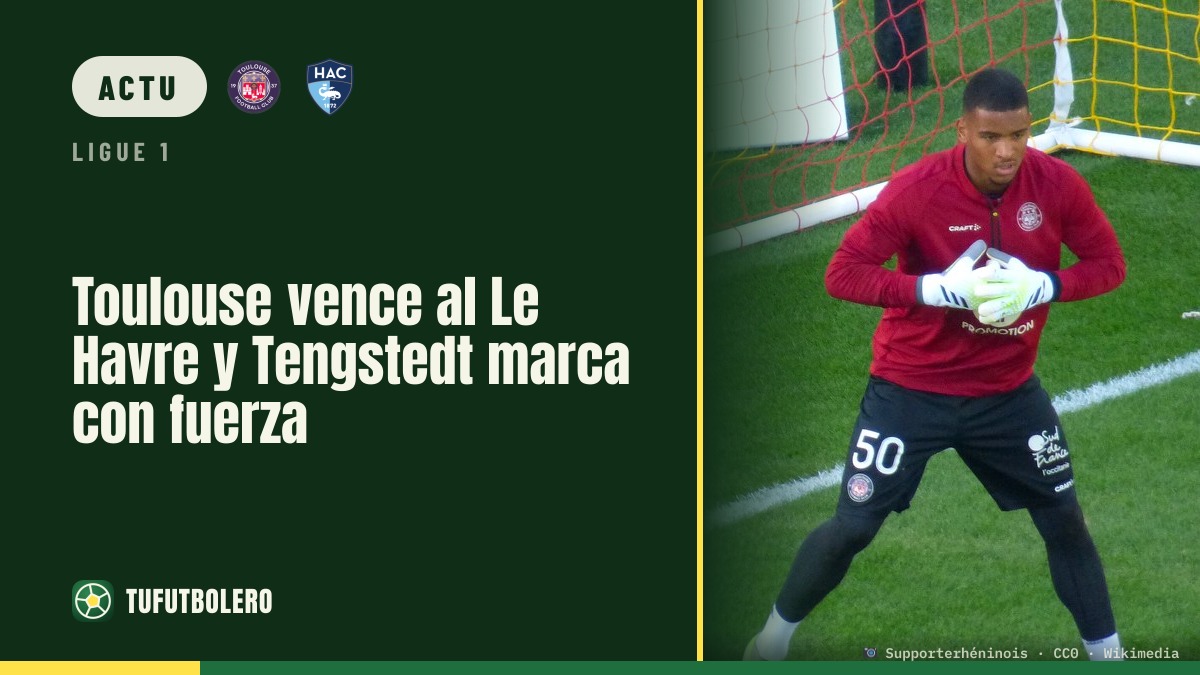 Toulouse s’impose contre Le Havre grâce à Tengstedt et Restes