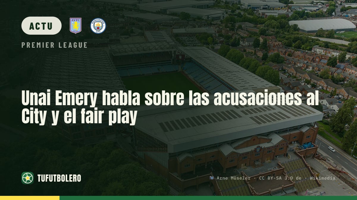 Unai Emery commente les reproches au City et le fair-play financier