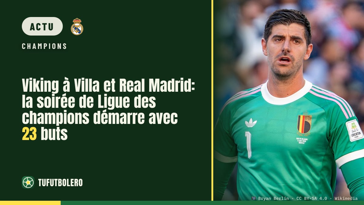 Viking à Villa et Real Madrid: la soirée de Ligue des champions démarre avec 23 buts
