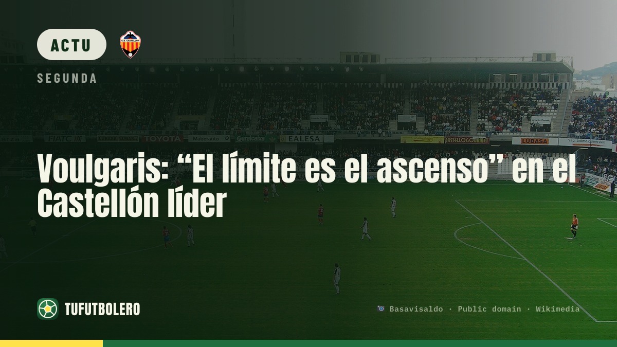 Voulgaris: « La limite, c’est la montée » au Castellón leader