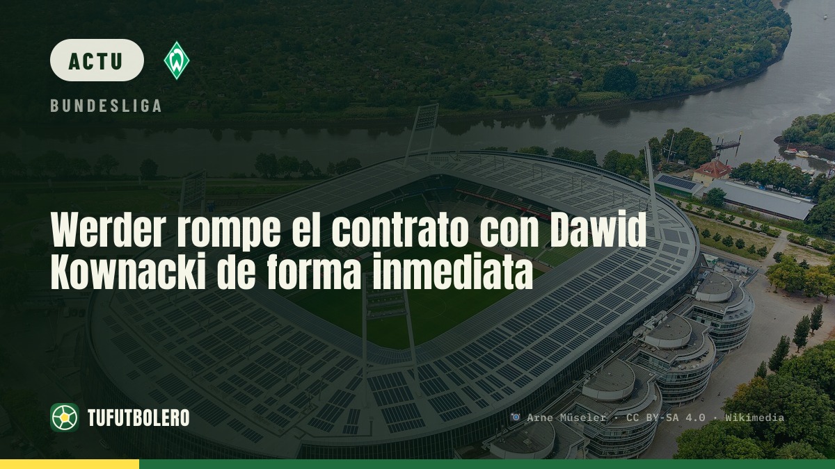 Le Werder met fin au contrat de Dawid Kownacki immédiatement