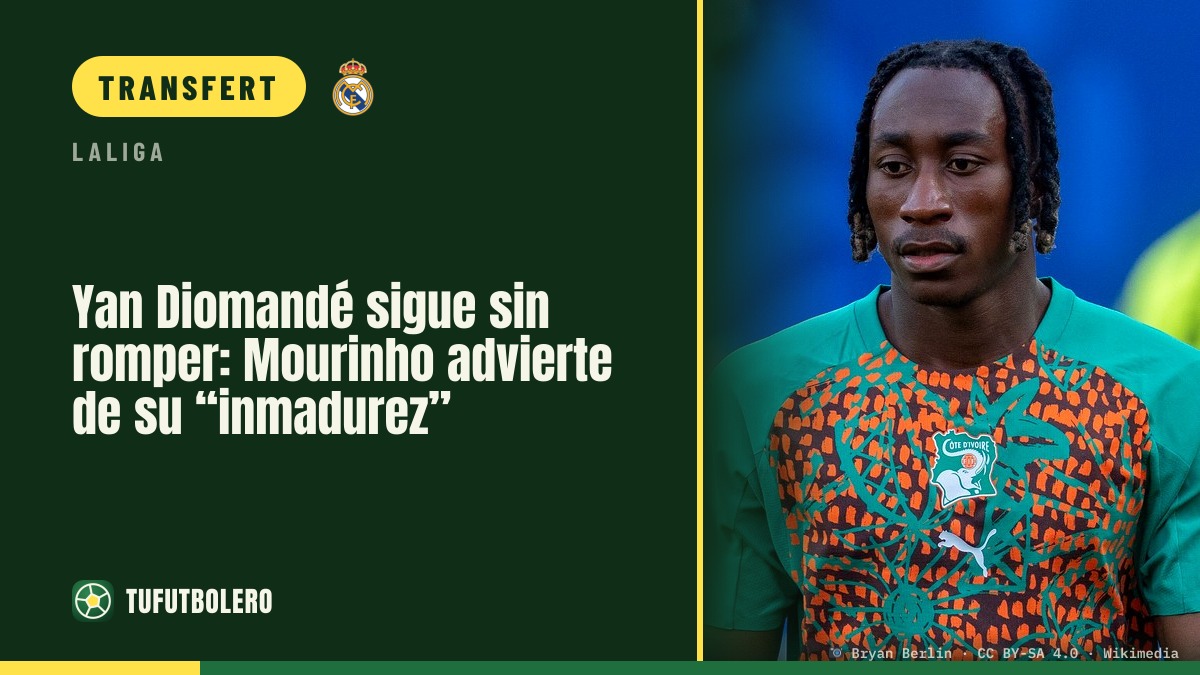 Yan Diomandé reste sur le banc: Mourinho juge “trop jeune”