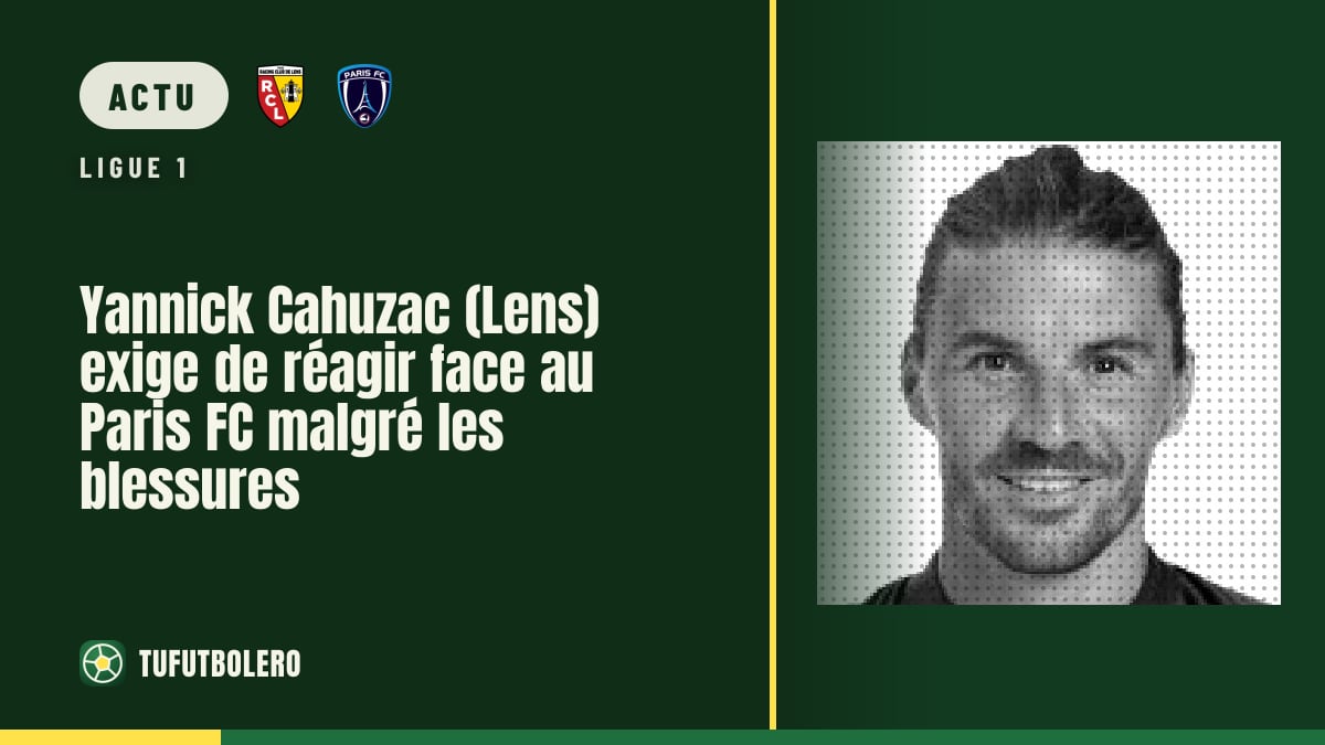 Yannick Cahuzac (Lens) exige de réagir face au Paris FC malgré les blessures
