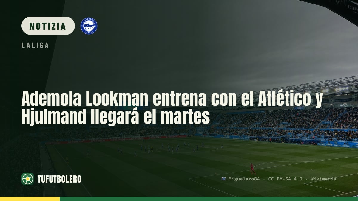 Ademola Lookman torna ad allenarsi con l’Atlético, Hjulmand il prossimo