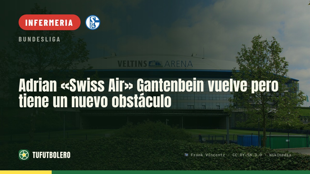 Adrian “Swiss Air” Gantenbein rientra nello Schalke, ma c’è un altro ostacolo