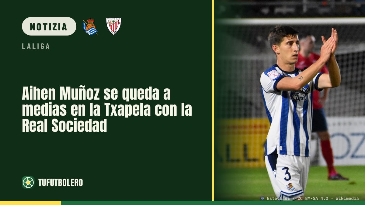 Aihen Muñoz non incide nella Txapela: Real Sociedad ko 0-1