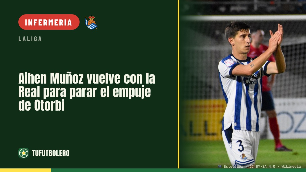 Aihen Muñoz torna con la Real per fermare l’assalto di Otorbi