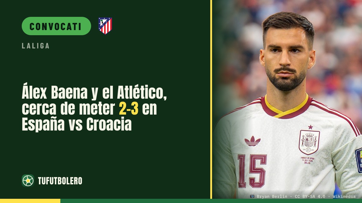Álex Baena e Atlético, 2-3 nello Spagna-Croazia secondo le scelte di de la Fuente