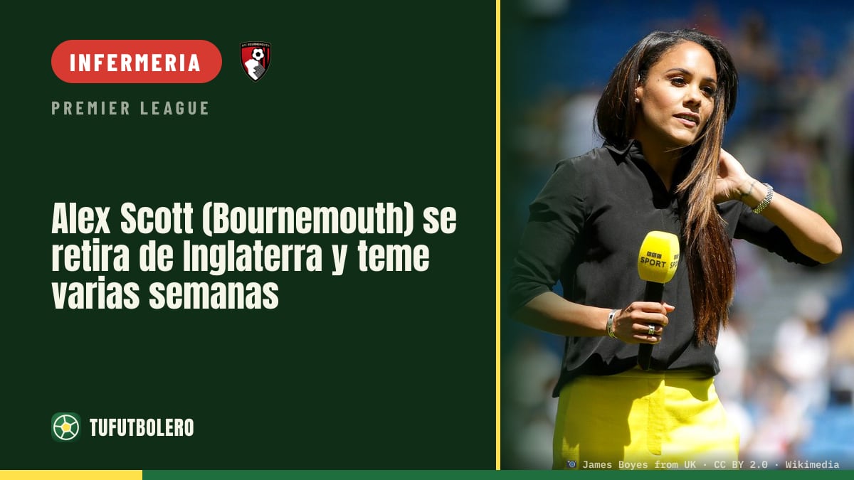 Alex Scott (Bournemouth) rinuncia all’Inghilterra, rischio stop di settimane