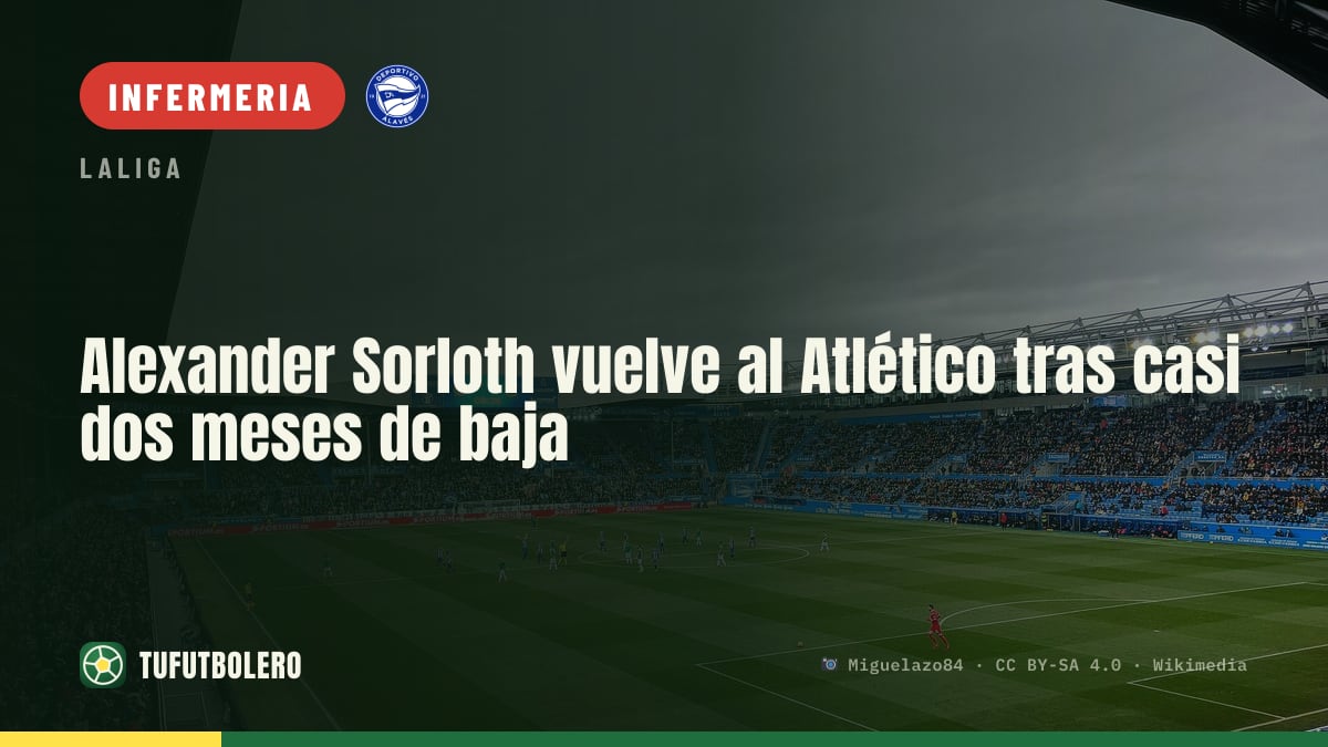 Alexander Sorloth torna all’Atlético dopo quasi due mesi di stop
