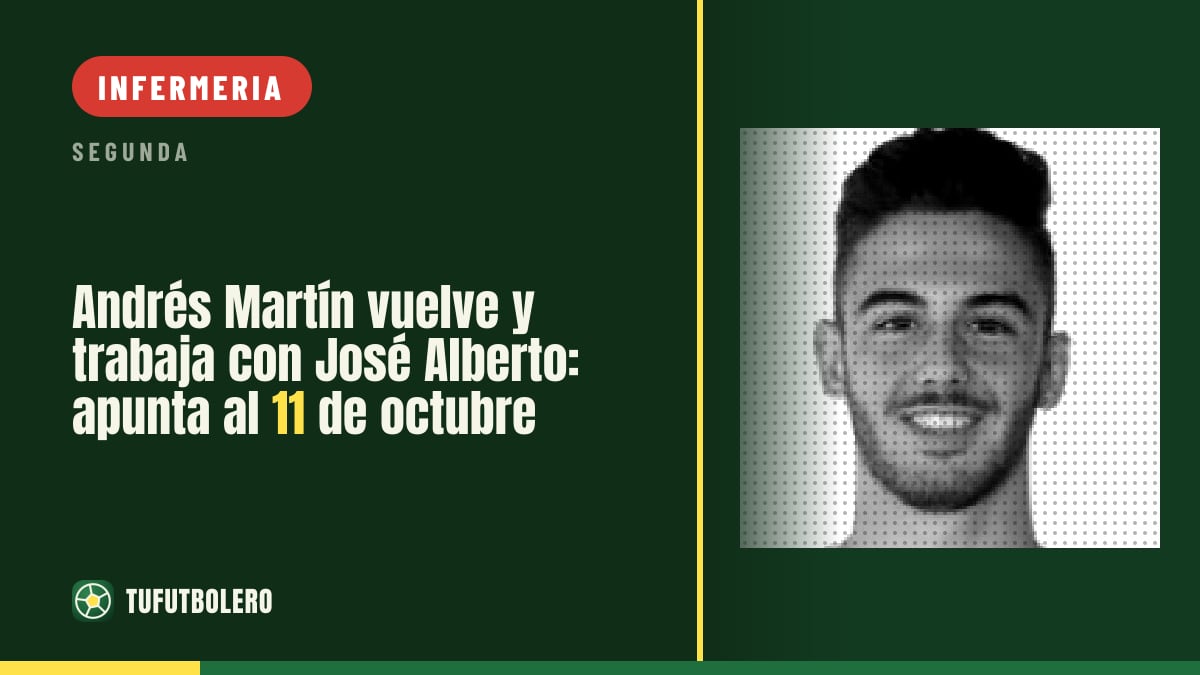 Andrés Martín torna ad allenarsi con José Alberto: possibile il 11 ottobre