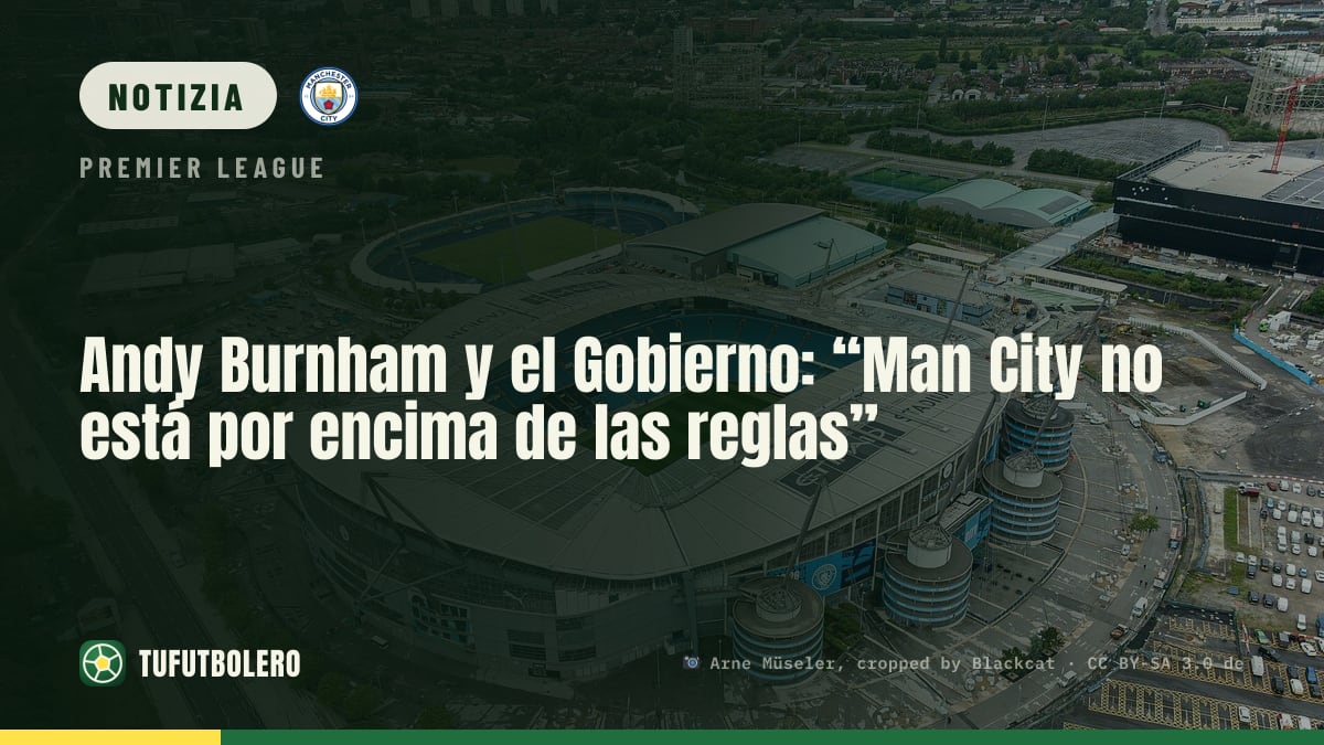 Andy Burnham sotto accusa: il premier dice “Man City non è sopra le regole”
