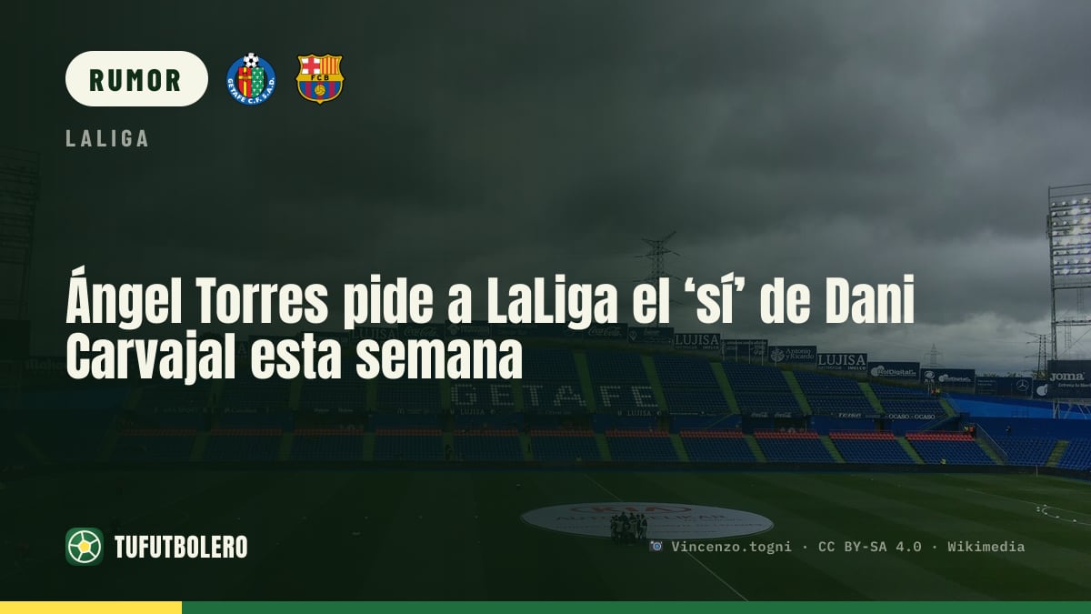 Ángel Torres chiede alla LaLiga di accettare Dani Carvajal: serve il ‘via’