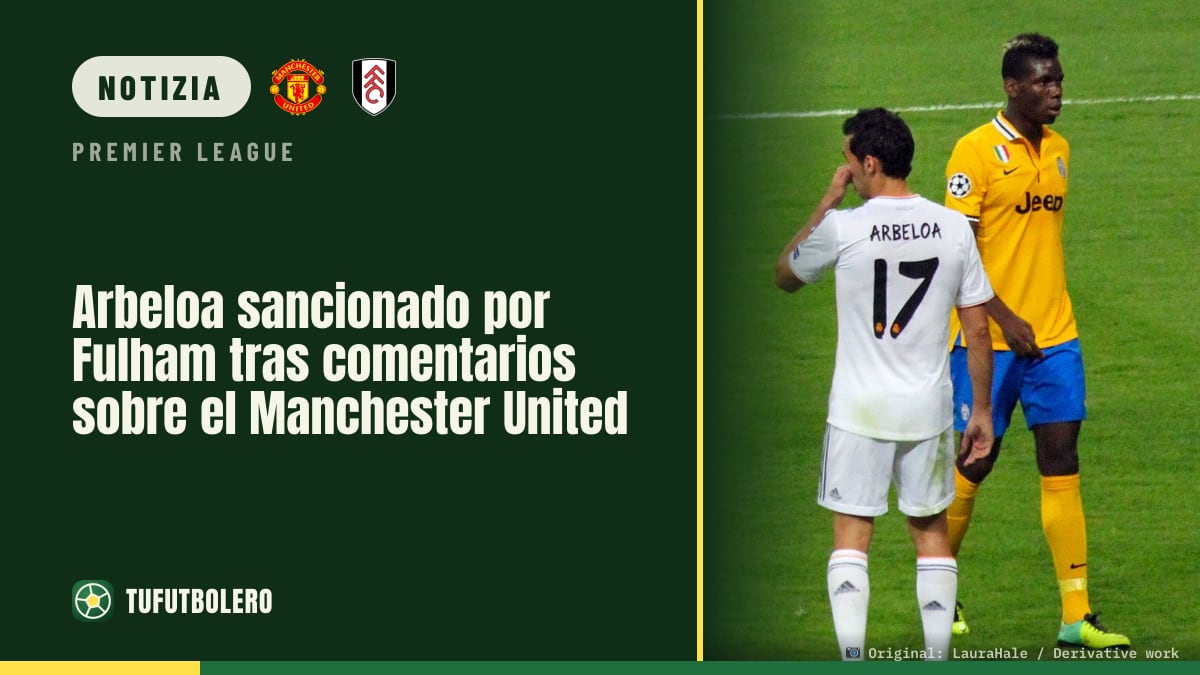 Arbeloa sanzionato al Fulham: multa e ammonizione per commenti sul Man Utd
