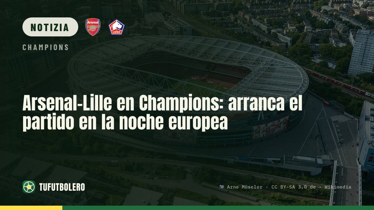 Arsenal-Lille in Champions: partita in diretta, meteo secco