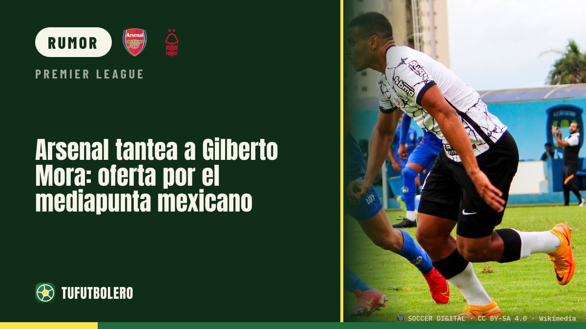 Arsenal puntano Gilberto Mora: offerta per il messicano con clausola da £21,2m