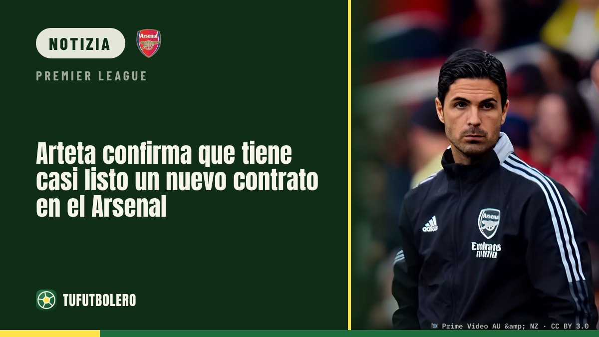 Arteta conferma: pronto a firmare un nuovo contratto con l’Arsenal