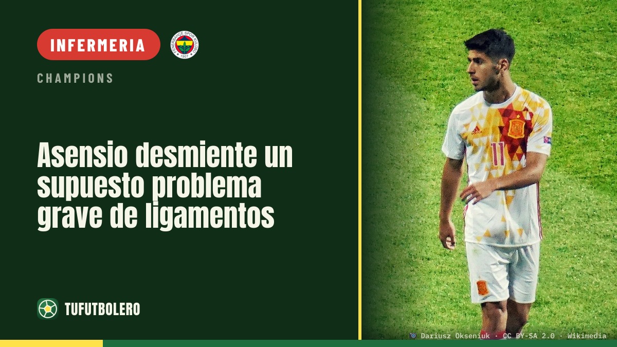 Asensio smentisce: niente operazione per il ginocchio