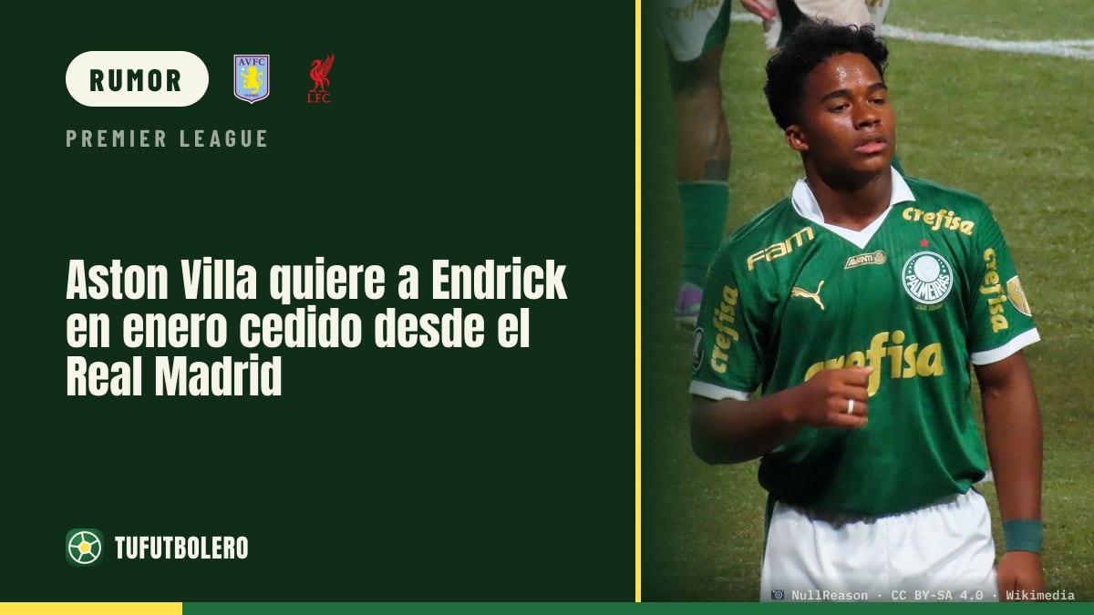 Aston Villa punta Endrick: possibile prestito dal Real Madrid a gennaio