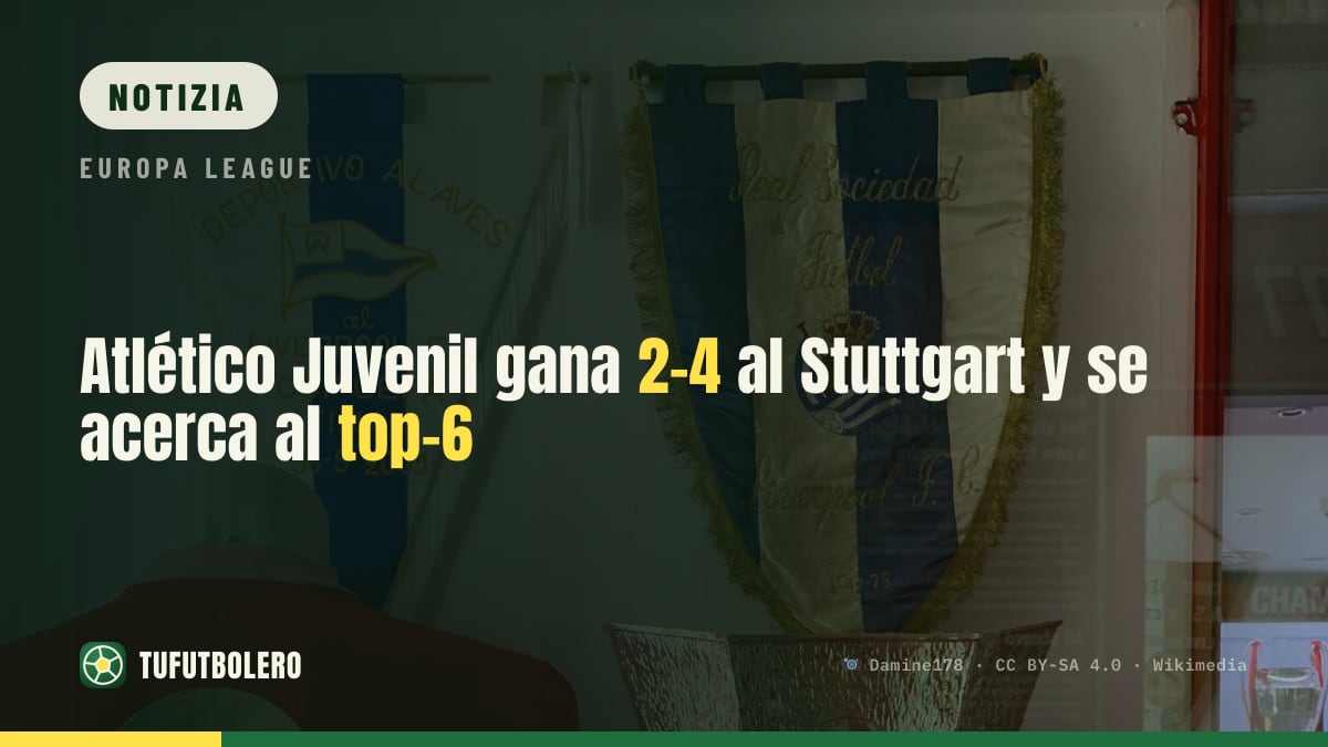 Atlético Juvenil batte lo Stoccarda 2-4 e si avvicina al top-6