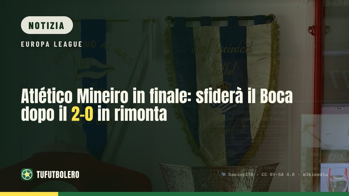 Atlético Mineiro in finale: sfiderà il Boca dopo il 2-0 in rimonta