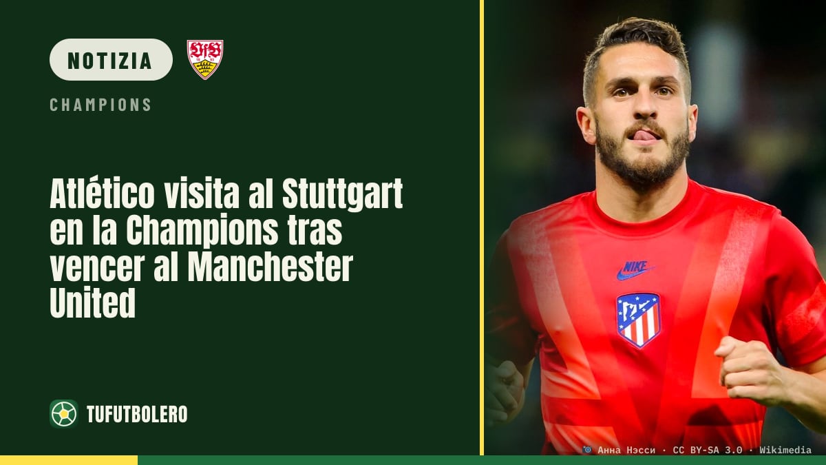 Atlético a Stoccarda in Champions dopo il successo sul Manchester United