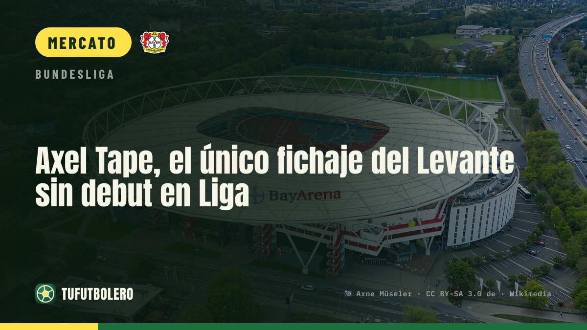 Axel Tape resta l’unico acquisto del Levante senza debutto in Liga