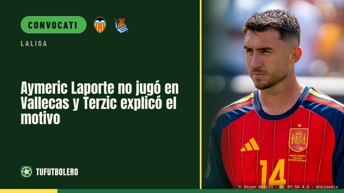 Aymeric Laporte escluso a Vallecas: Terzic spiega il perché