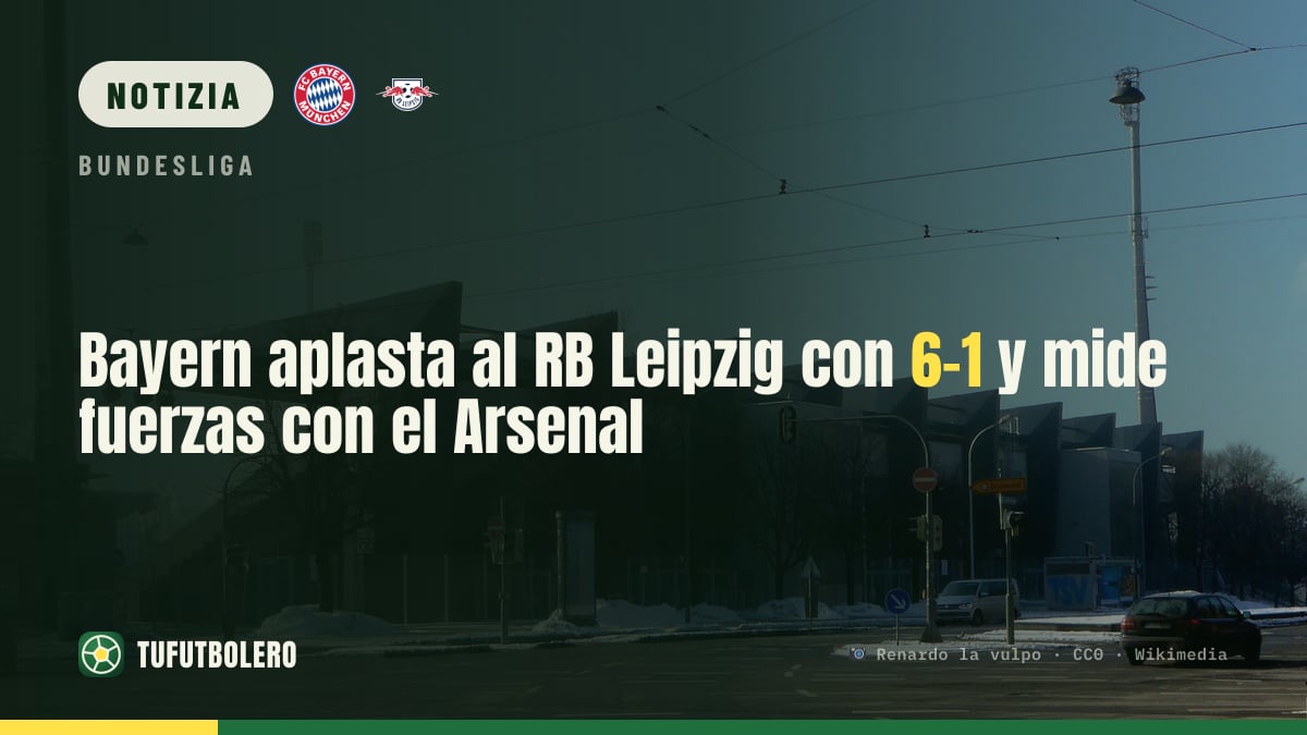 Bayern travolge il RB Leipzig 6-1 e ora pensa all’Arsenal