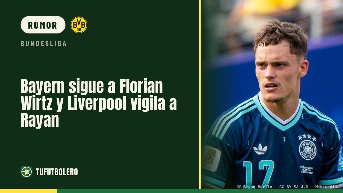 Bayern osserva Wirtz, Liverpool punta Rayan