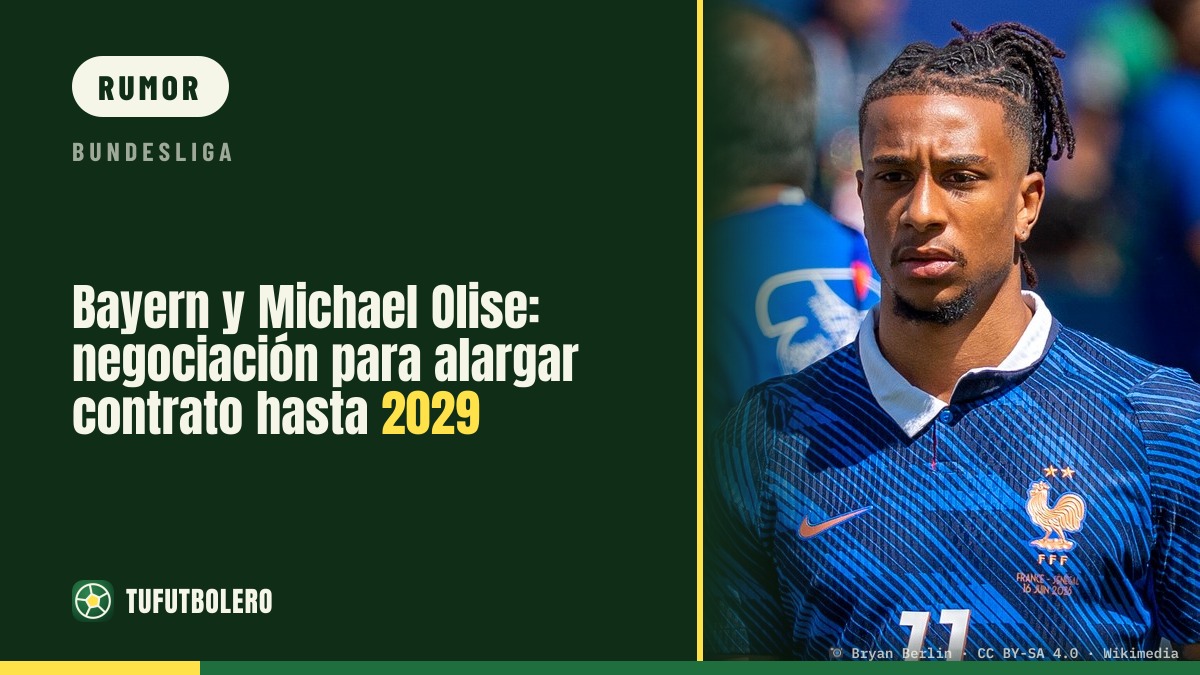 Bayern avvia trattative per prolungare Michael Olise di tre anni