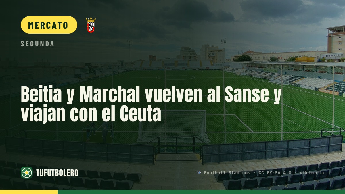 Beitia e Marchal tornano al Sanse per la trasferta di Ceuta