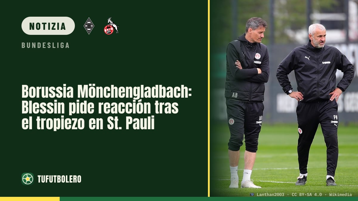 Borussia Mönchengladbach: Blessin chiede reazione dopo St. Pauli