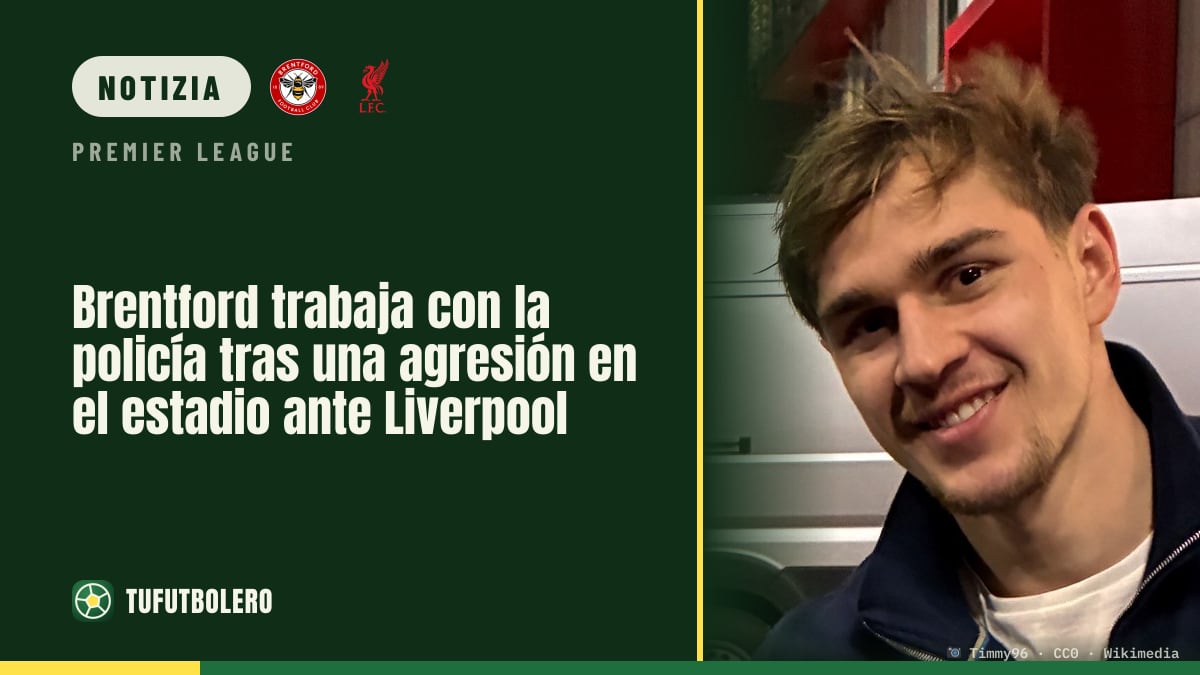 Brentford contatta la polizia dopo il lancio di una palla da rugby verso il campo col Liverpool