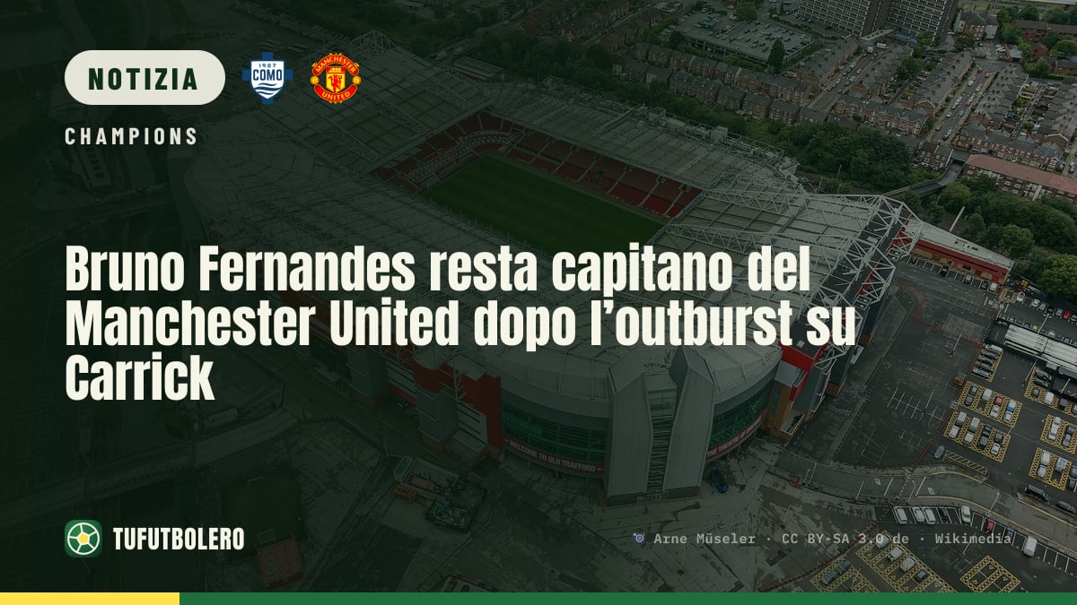 Bruno Fernandes resta capitano del Manchester United dopo l’outburst su Carrick