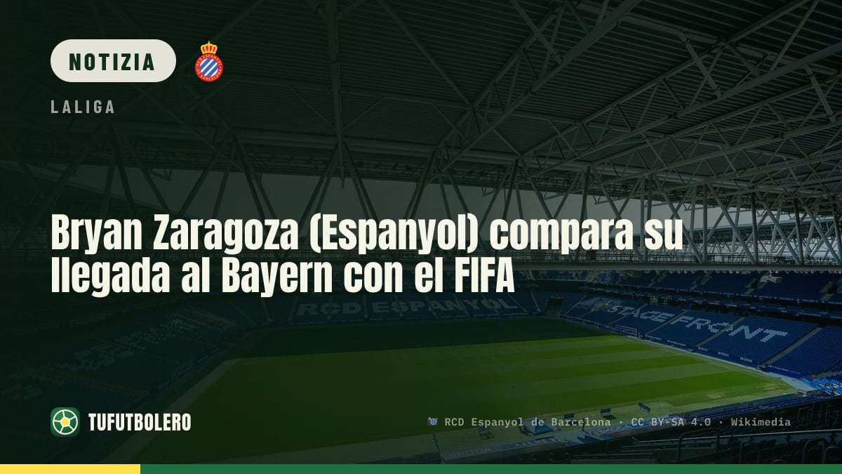 Bryan Zaragoza (Espanyol) paragona il Bayern a un FIFA