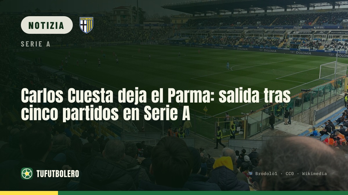 Carlos Cuesta lascia il Parma: stop dopo cinque gare in Serie A