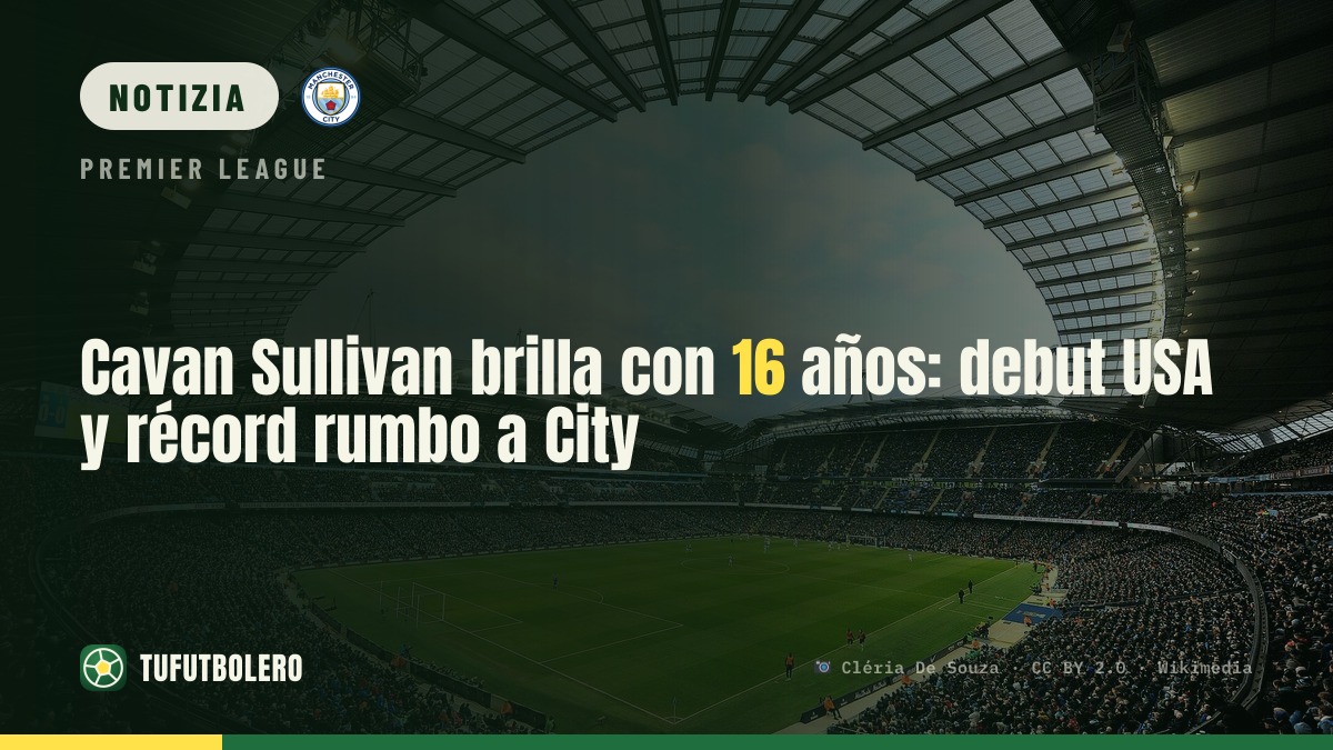 Cavan Sullivan fa esplodere il debutto USA a 16 anni e guarda City