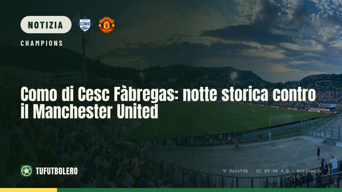 Como di Cesc Fàbregas: notte storica contro il Manchester United