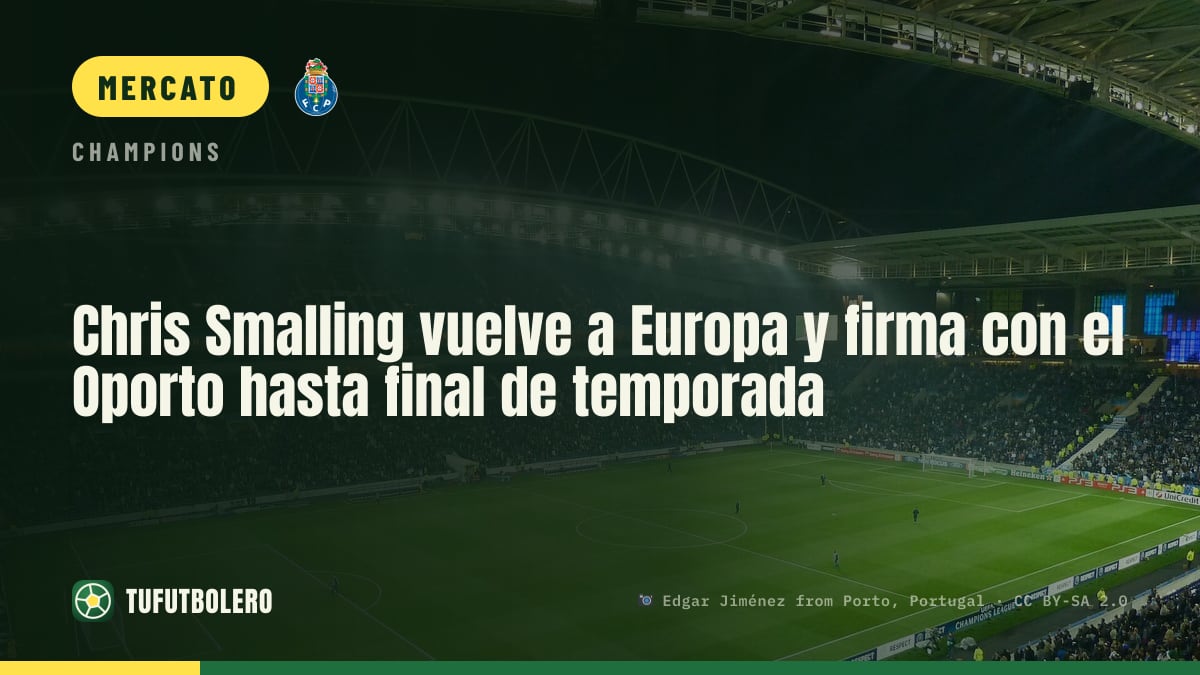 Chris Smalling torna in Europa: firma con il Porto fino a fine stagione