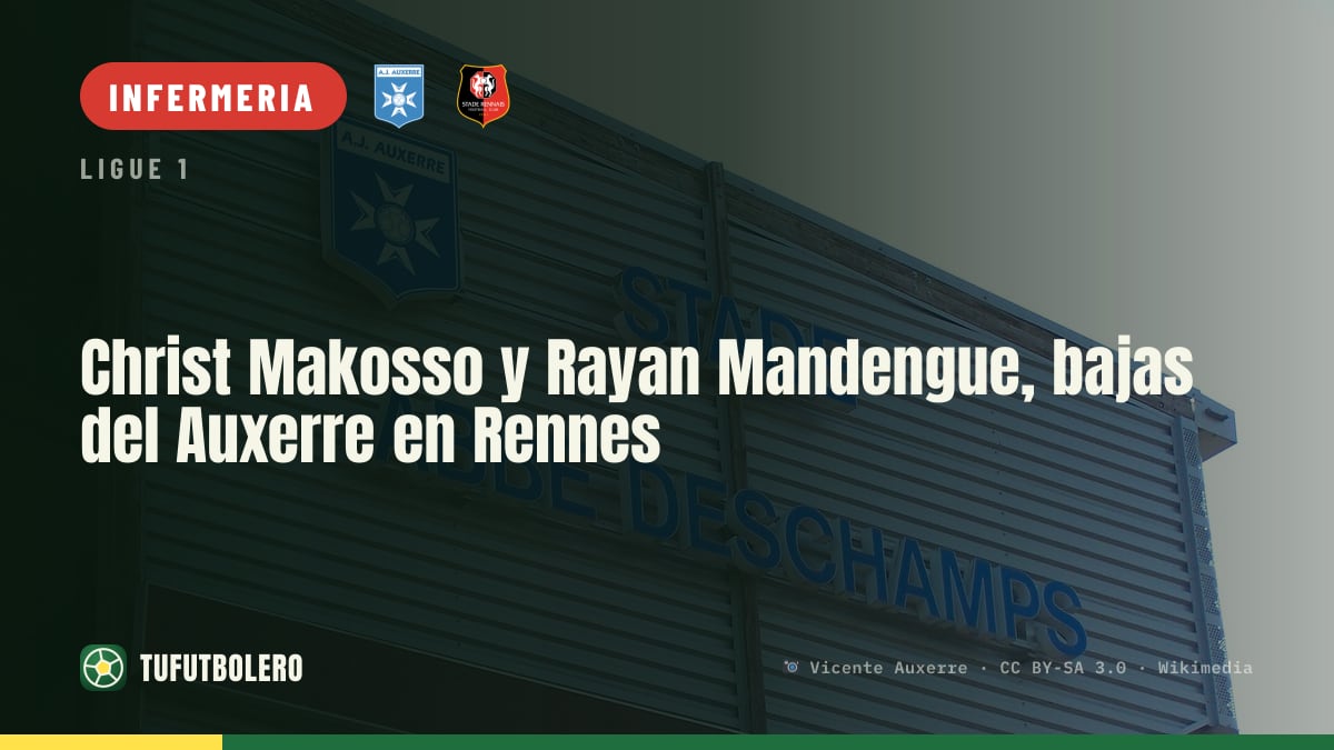 Christ Makosso e Rayan Mandengue ko per Rennes-Auxerre