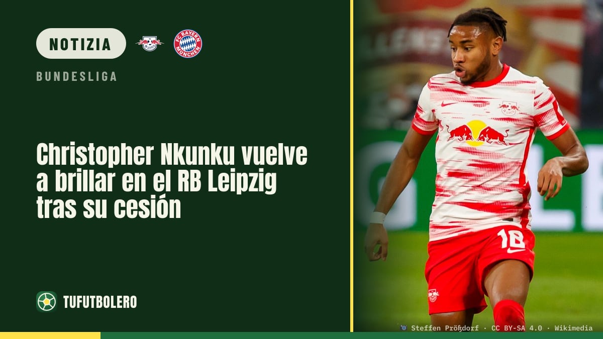 Christopher Nkunku riparte a brillare: il RB Leipzig lo ritrova