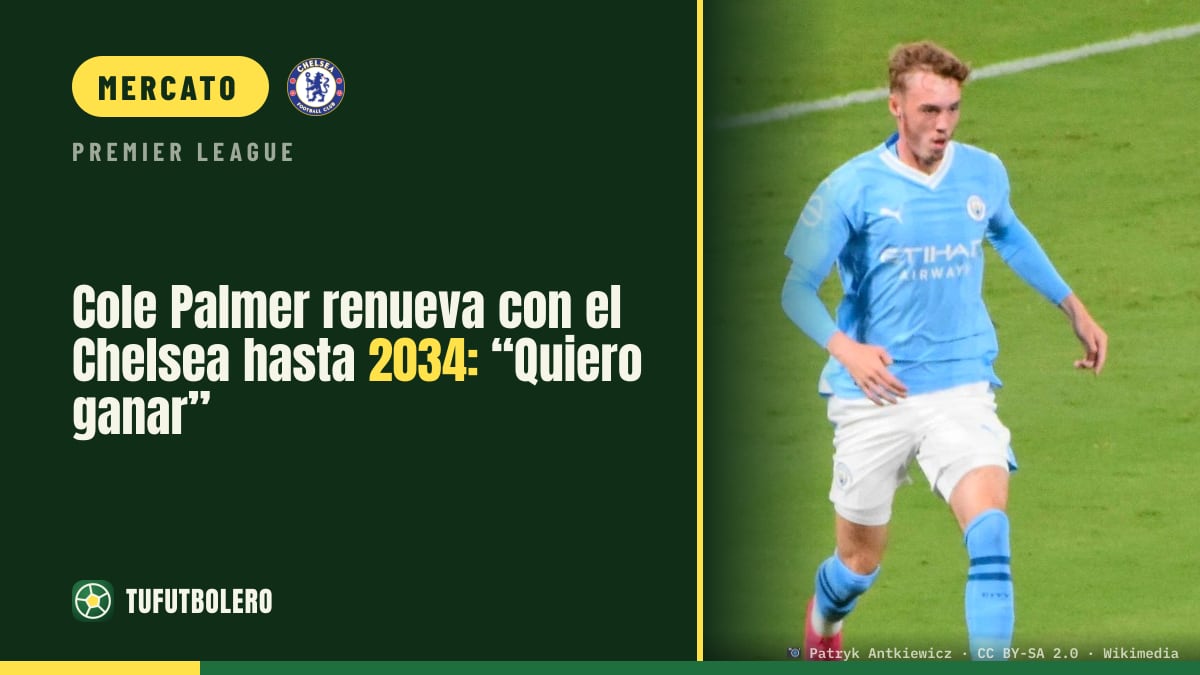 Cole Palmer prolunga con il Chelsea fino al 2034