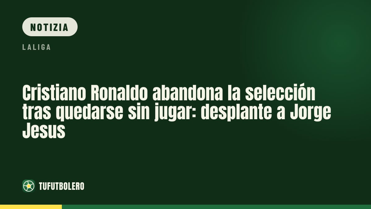 Cristiano Ronaldo lascia il ritiro del Portogallo dopo lo stop contro la Norvegia