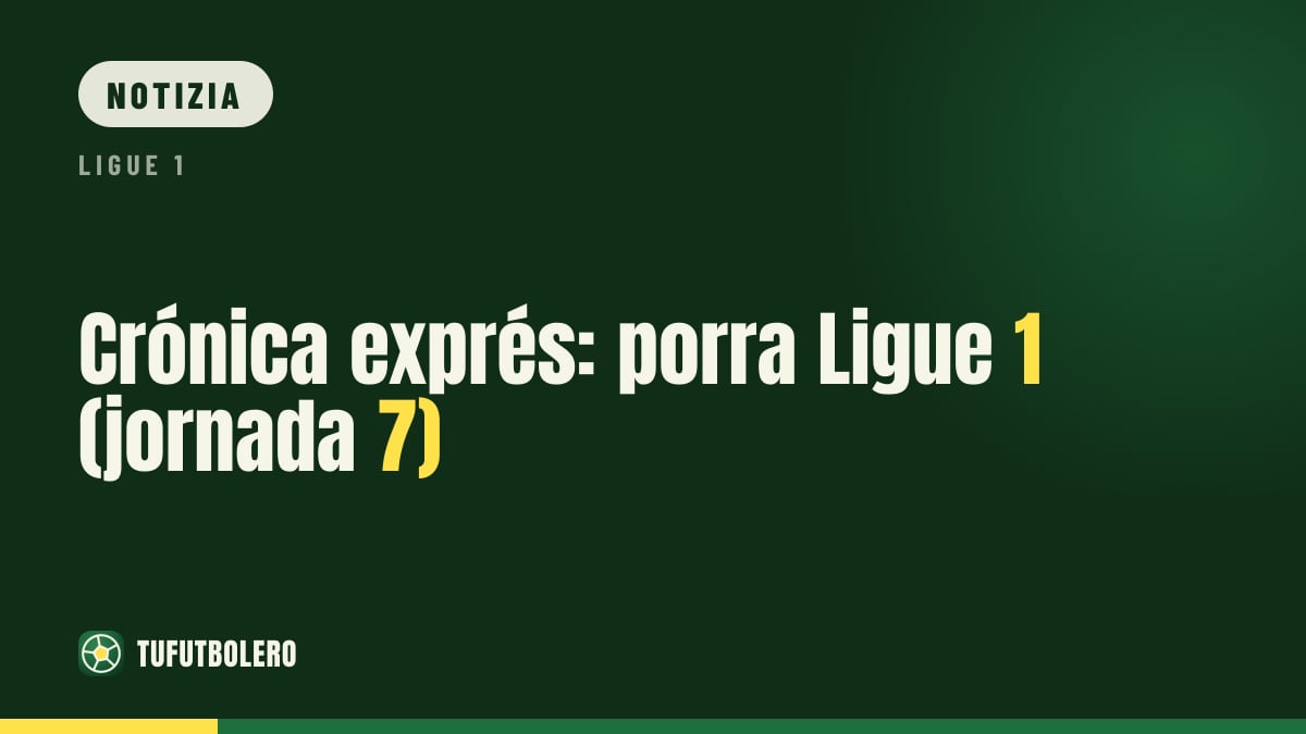 Recap lampo: scommesse Ligue 1 (giornata 7)