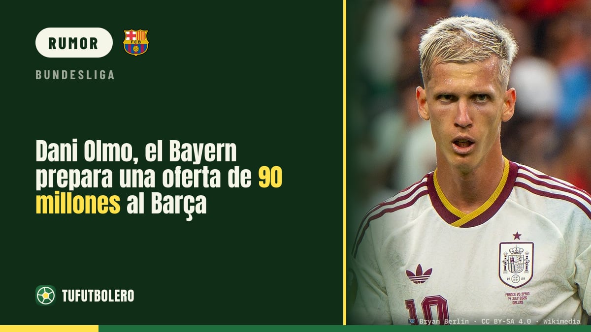 Dani Olmo: il Bayern prepara un’offerta da 90 milioni al Barça