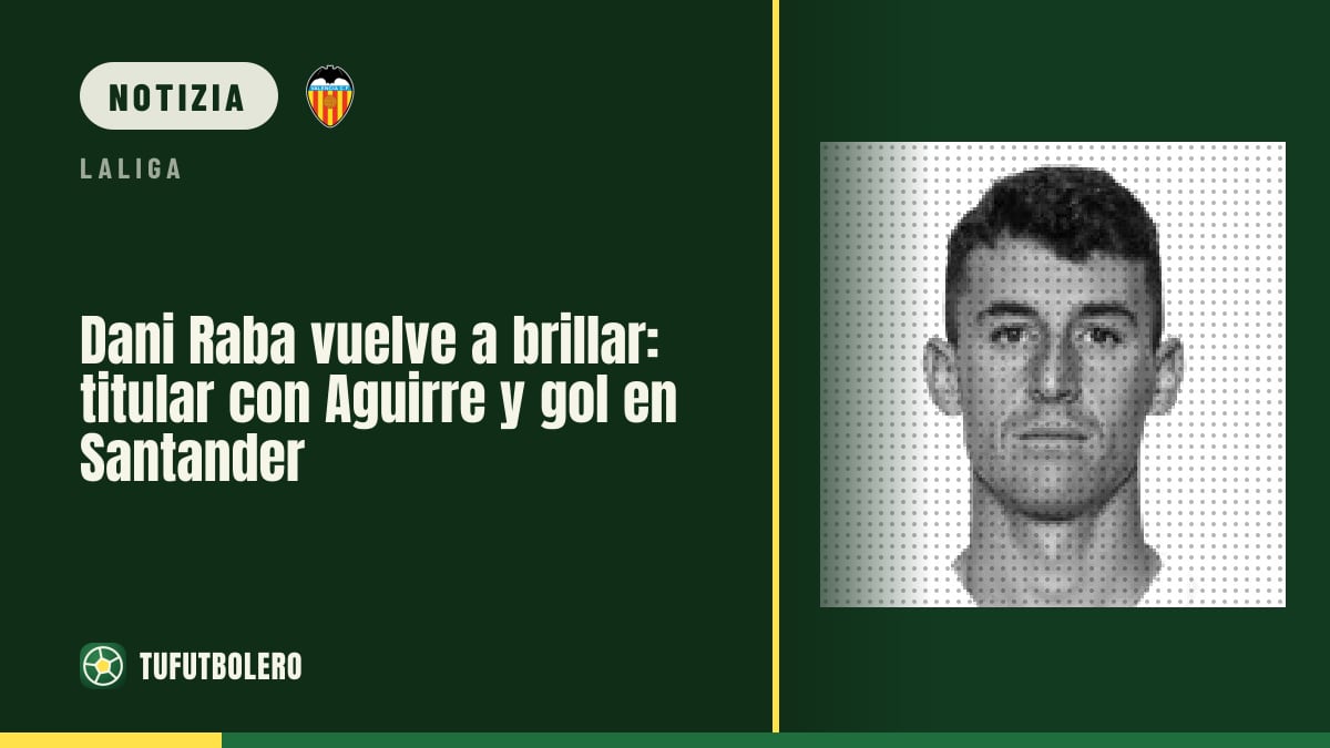 Dani Raba riparte subito: titolare con Aguirre e gol a Santander